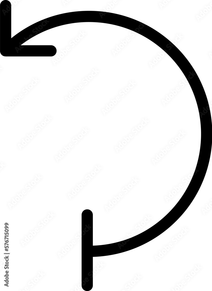 Poster arrow icon. simple thin line, outline vector of arrows icons for ui and ux, website or mobile applic
