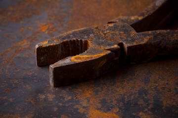 Old rusty tools