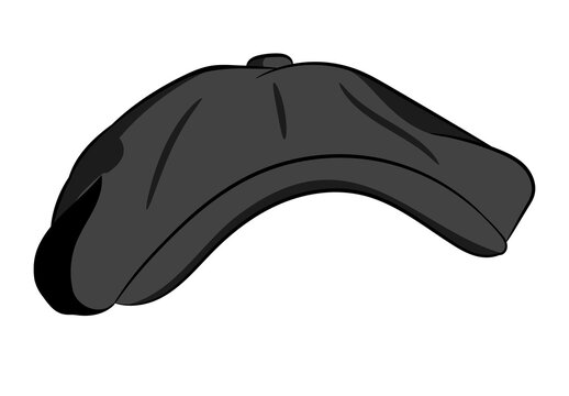 Black Newsboy Hat Flat Cap Peaky Style