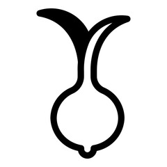 onion plant icon