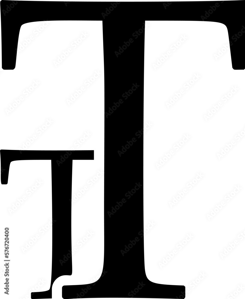 Poster font size, text icon. simple glyph vector of text editor set icons for ui and ux, website or mobile 