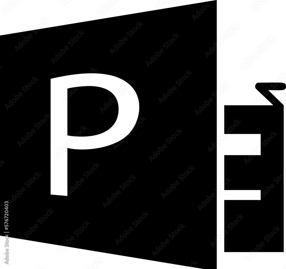 Poster publisher, text icon. simple glyph vector of text editor set icons for ui and ux, website or mobile 