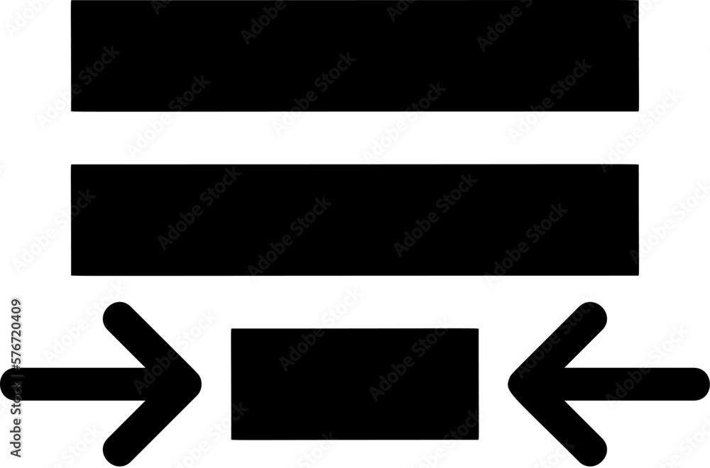 Poster Paragraph, text icon. Simple glyph vector of text editor set icons for UI and UX, website or mobile application on white background
