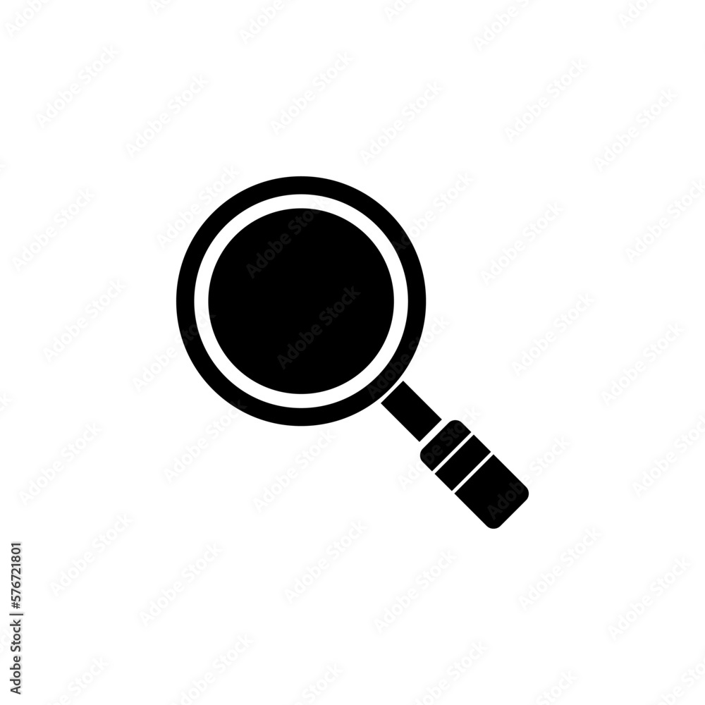 Poster magnifier icon. simple glyph, flat vector of web icons for ui and ux, website or mobile application 