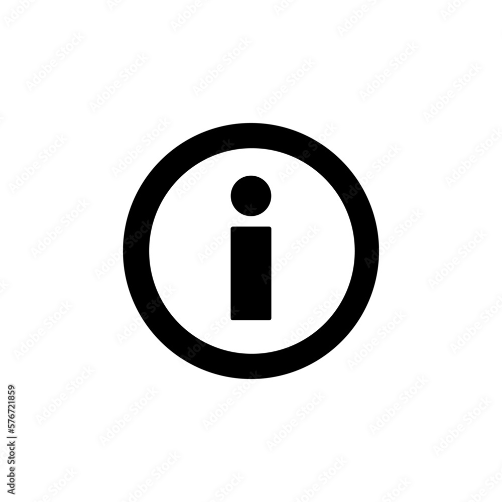Poster information icon. simple glyph, flat vector of web icons for ui and ux, website or mobile applicatio
