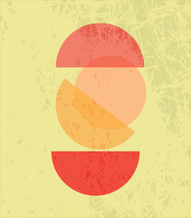  illustrations for wall decoration, postcard or brochure cover design.