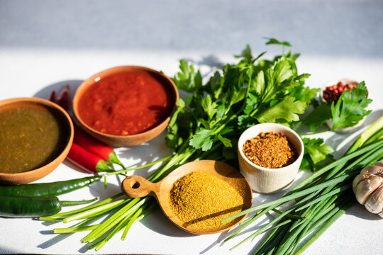 Georgian cuisine concept