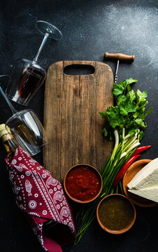 Georgian cuisine concept