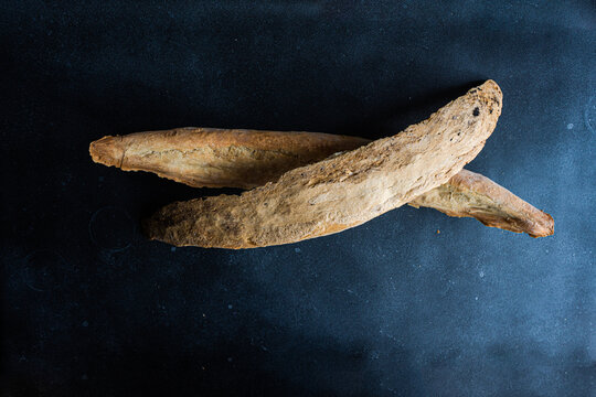 Traditional Georgian bread on the table