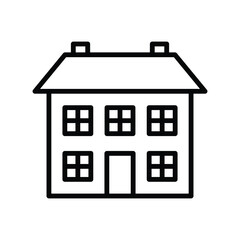 house - home icon vector design template in white background