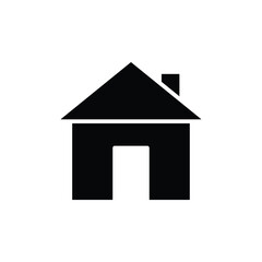 house - home icon vector design template in white background