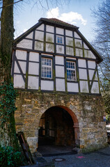 Das historische Torhaus im Stadtkern von Tecklenburg