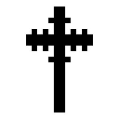 pixel holy cross
