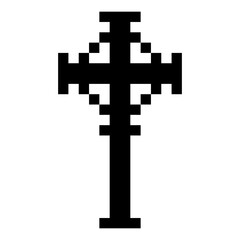 pixel holy cross
