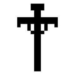 pixel holy cross
