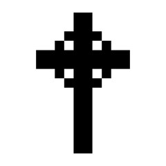 pixel holy cross
