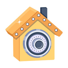 Fototapeta premium Home Lock