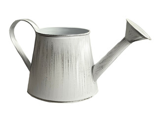 garden white watering can illustration