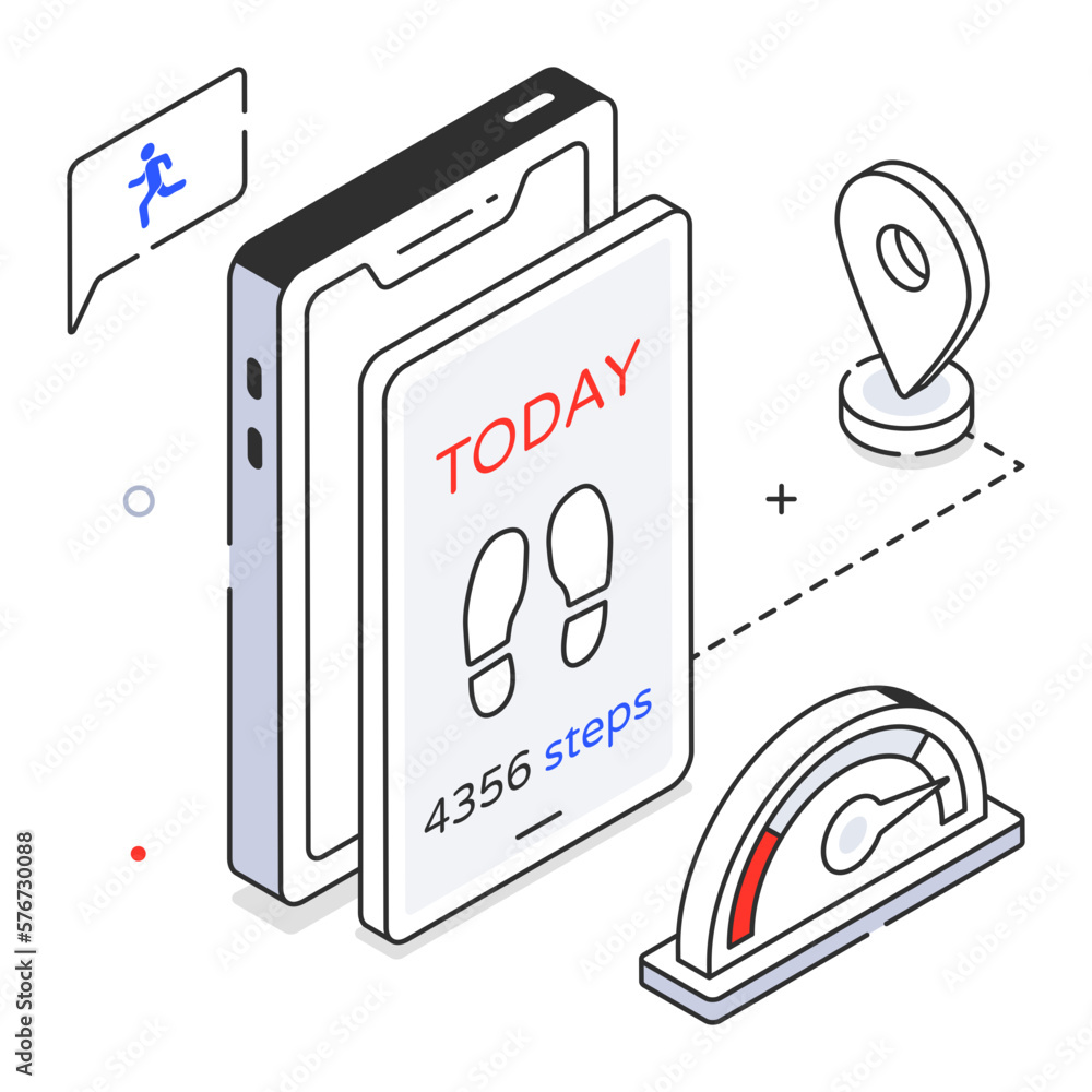 Canvas Prints steps tracker