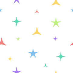 colorful star pattern background
