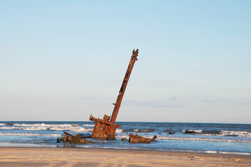 boat on the beach
