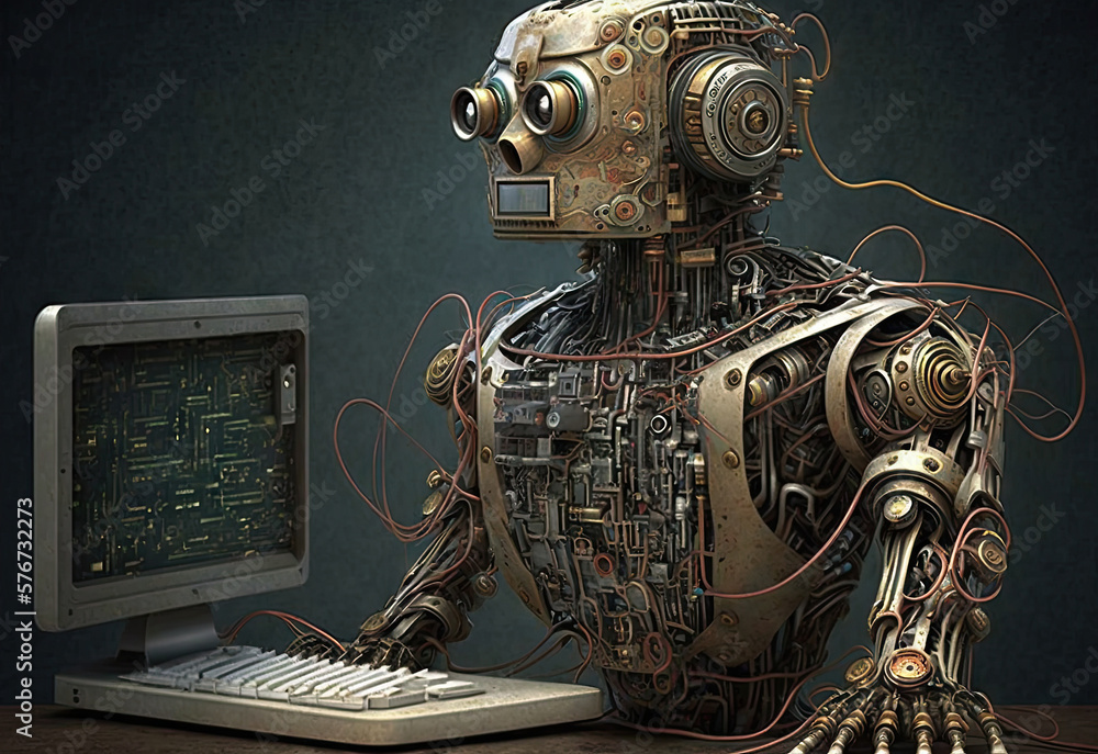 Poster a technologic masterpiece: the art of automation generative ai
