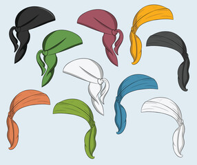 Durag Style Gangster Hip hop Head Wear