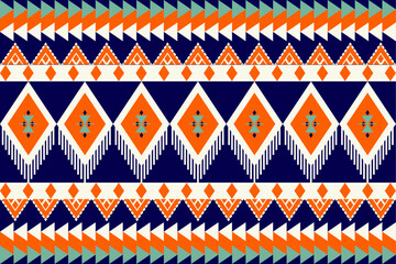 Geometric tribal ornament Navajo ethnic seamless pattern. African, Indian American, Mexican, Asian styles. Design for clothing, fabric, textile, texture, wallpaper, home decor, wrapping, carpet.