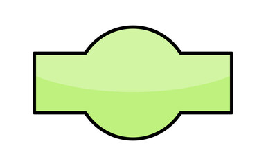 vintage shape banner
