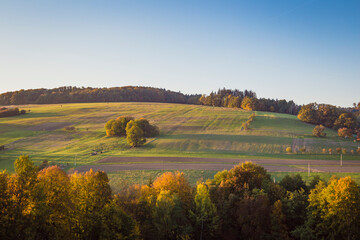 autumn exits and sunsets offer a magnificent spectacle
