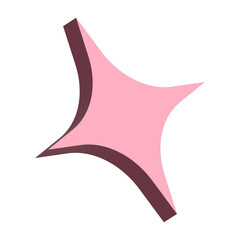 3d star shape element
