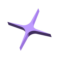 3d star shape element
