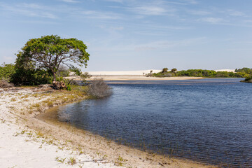 parque nacional dos Lençóis Maranhenses, Lagoa Bonita e Santo Amaro do Maranhão