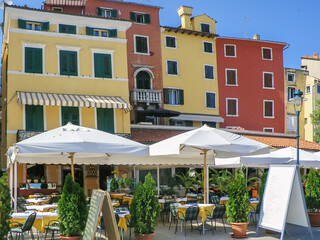 Square in Rovinj, Croatia