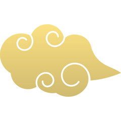 Chinese Lunar Gold Cloud