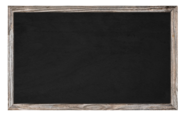blank blackboard isolated PNG