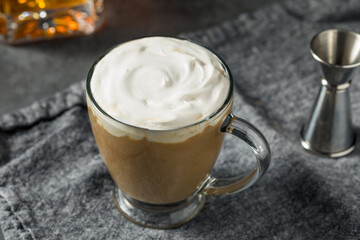 Boozy Refreshing Irish Coffee Cocktail