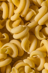 Homemade Dry Trottole Pasta