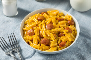 Hot Dog Macaroni and Cheese