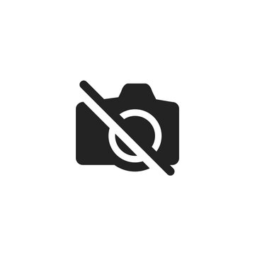 No Camera - Pictogram (icon) 