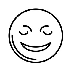 Relieved Face Icon Design