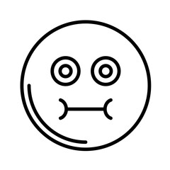 Nauseated Face Icon Design