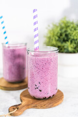 Mixed Berry Boba Smoothie