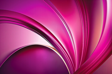 Abstract curve background trendy wallpaper colored Viva Magenta Color of The Year 2023