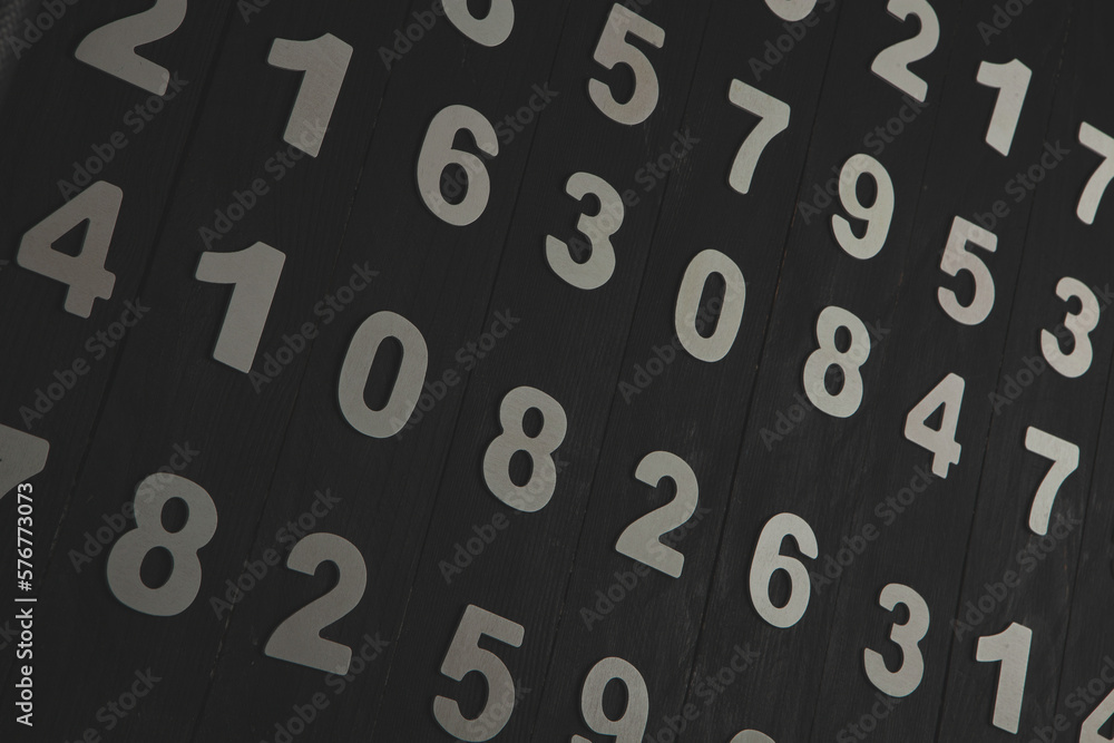 Poster digital background with numbers. texture of random numbers figures. economic collapse or default con