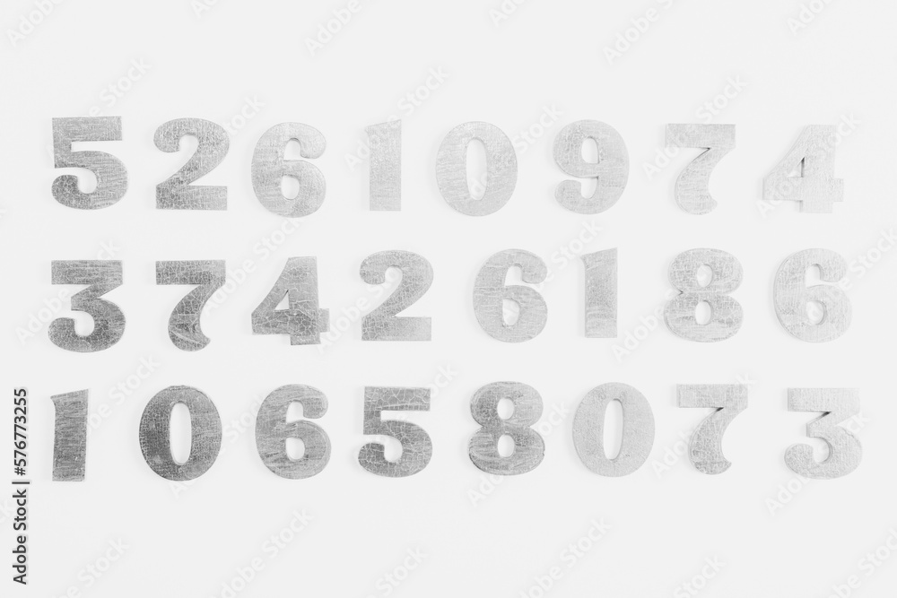 Poster digital background with numbers. texture of random numbers figures. economic collapse or default con