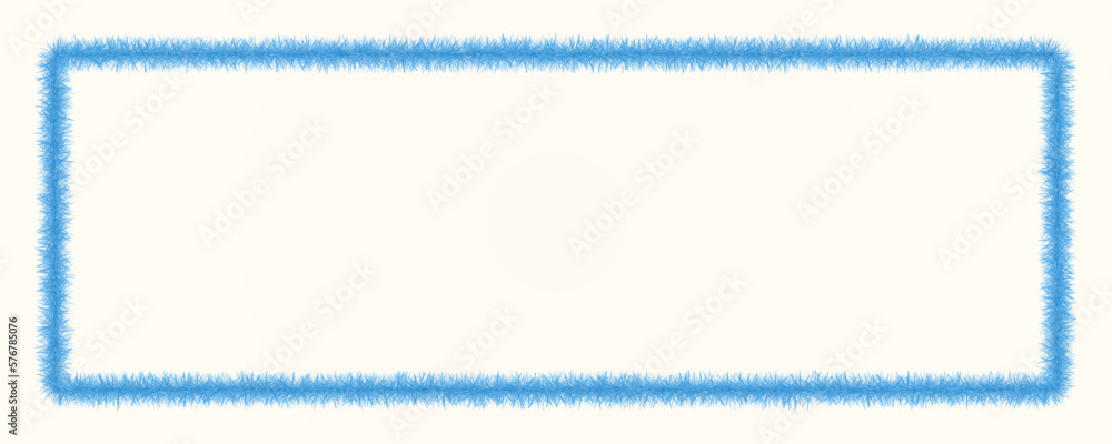 Wall mural blue fleece frame vector background