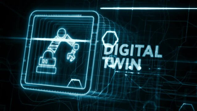 Digital twin industrial technology and manufacturing automation technology.