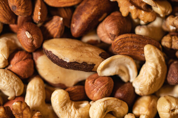 close up of nuts