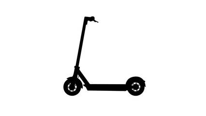 Kick scooter silhouette